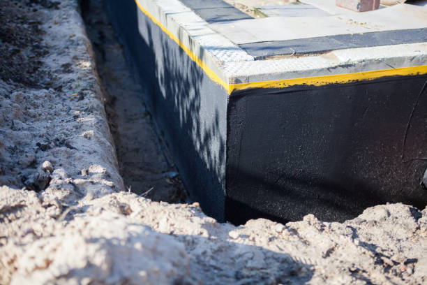 Residential Foundation Crack Repair installation at a Vermillion, MN home by SJ Waterproofing Pros